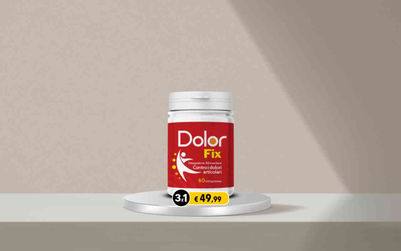 DolorFix: scopri l’integratore naturale che allevia dolori muscolari e articolari